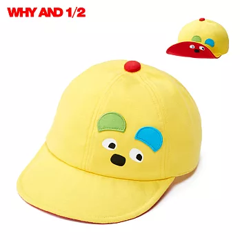 WHY AND 1/2 兒童帽 棒球帽52黃色