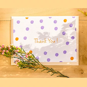 WOOPAPERS THANK YOU 種子感謝卡 (Dots)
