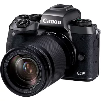 Canon EOS M5 18-150mm KIT 單鏡組(公司貨)-加送 大吹球清潔組+拭鏡筆