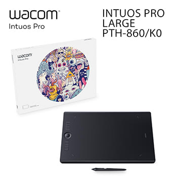Wacom Intuos Pro large 專業繪圖板 PTH-860/K0-CX