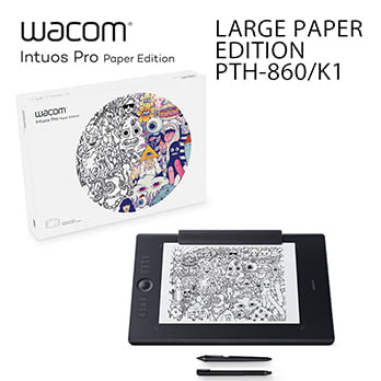 Wacom Intuos Pro large Paper Edition 雙功能專業繪圖板PTH-860/K1-CX