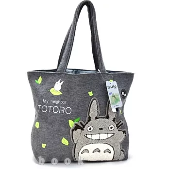 日本宮崎駿TOTORO【微笑龍貓】棉布手提包