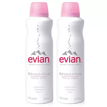 Evian愛維養 護膚礦泉噴霧150ml (2入)