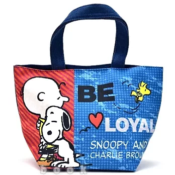 SNOOPY【My Love】牛仔手提袋