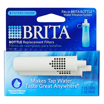 德國BRITA BOTTLE隨身濾水壺專用濾芯 (2入裝)