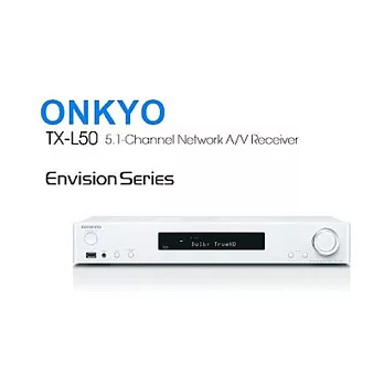ONKYO TX-L50 薄型AV環繞擴大機 公司貨 (白色)
