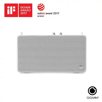 【GGMM】E5 獨立音調調節藍芽無線智能麥克風音響(典雅白)