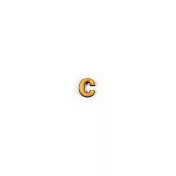 小英文字母,(木質素材)-C