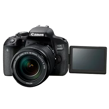 Canon EOS 800D 18-135mm STM(公司貨)+32G記憶卡+大吹球清潔拭鏡筆組+專用快門線+保護鏡