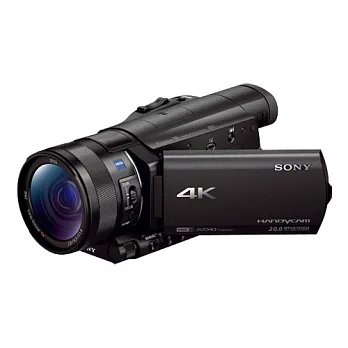 SONY FDR-AX100 4K高畫質攝影機(公司貨)-32G 48MB/S記憶卡+大吹球清潔組+拭鏡筆