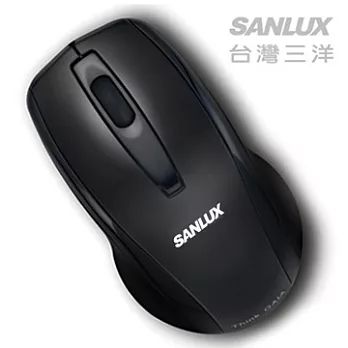 SANLUX台灣三洋 USB有線光學鼠 黑色