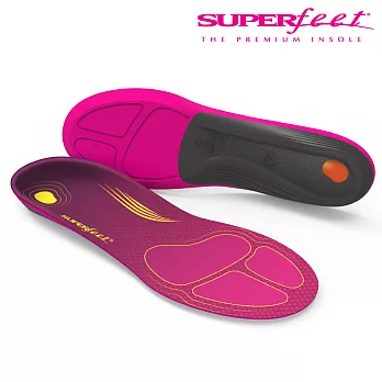 【美國SUPERfeet】碳纖維路跑鞋墊 – 紫色B