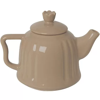 《EXCELSA》Chic陶製茶壺(淺棕0.6L)