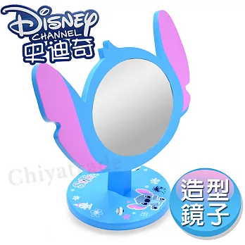 【迪士尼Disney】史迪奇大頭造型桌上鏡 化妝鏡 180度旋轉 實用造型鏡(正版授權台灣製)