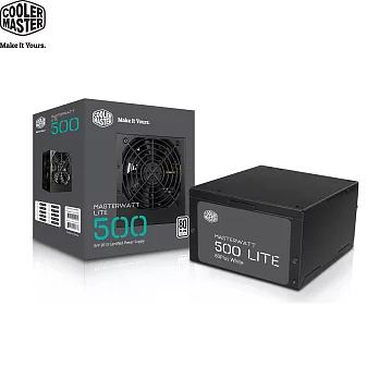 Cooler Master MasterWatt Lite 500W 白牌80+電源供應器