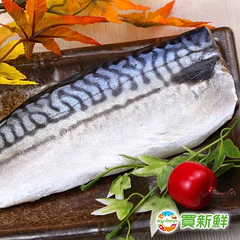 【買新鮮】挪威鯖魚一夜干(130g±10%片)