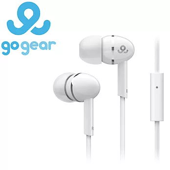 GoGear 耳道式耳機麥克風 GEP3005白色