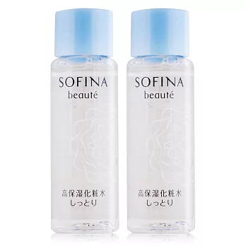 SOFINA 蘇菲娜 芯美顏保濕滲透露升級版-清爽型(30ml)X2