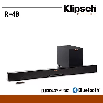 【美國Klipsch】2.1聲道單件式環繞SoundBar(R-4B)