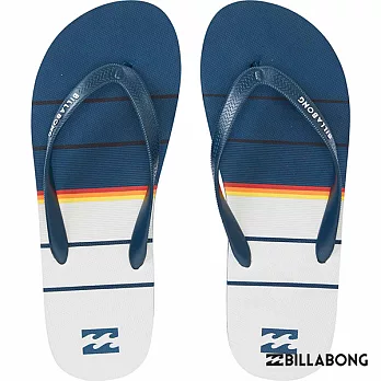 【BILLABONG】SPIN THONG 人字拖鞋US11藍白