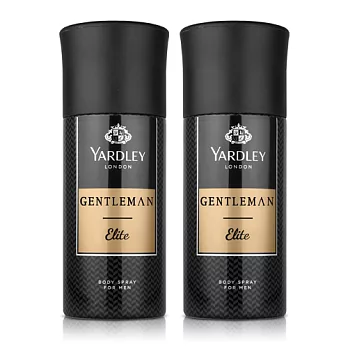 YARDLEY 雅麗 精華男性身體噴霧(150ml)X2入