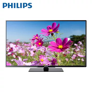 ［PHILIPS 飛利浦］50吋 LED淨藍光液晶電視顯示器 50PFH5010+VBPH50TB5010