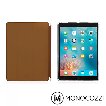 MONOCOZZI Lucid Plus Folio iPad Pro 10.5＂ (2017) 多角度可拆式立架保護套 (深棕)