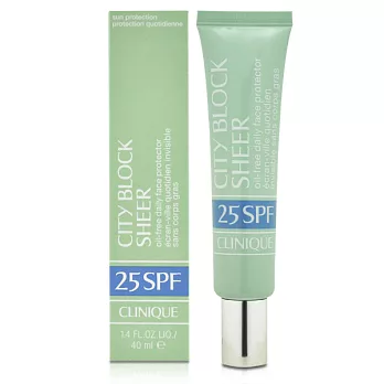 CLINIQUE 倩碧 超透感控油隔離霜SPF25(40ml)(百貨專櫃貨)