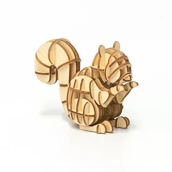 TEAM GREEN® 木質3D拼圖-松鼠