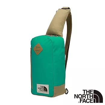 【The North Face】6L 多功能單肩斜背包撞球綠/摩布卡其