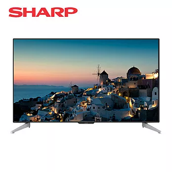 ［SHARP 夏普］60吋4K UHD聯網LED液晶電視顯示器 LC-60U33T黑色