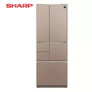 ［SHARP 夏普］501公升 日本原裝六門對開冰箱-星鑽棕 SJ-GT50BT-T星鑽棕