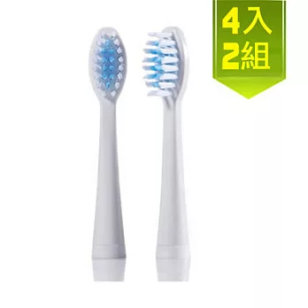 日本PRO SONIC NEO 電動超音波牙刷替換刷頭(山切型)-4入2組