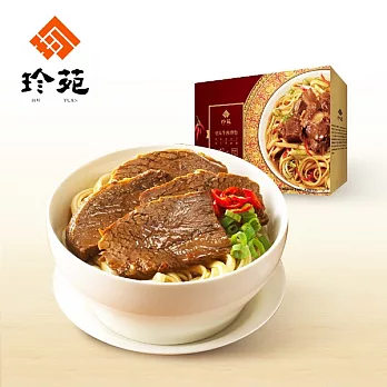 《珍苑》嗆辣牛肉拌麵(冷凍)(260g/份，共2份)