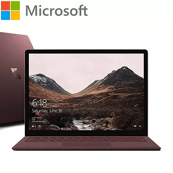 Microsoft 微軟 Surface Laptop 13.5吋 酒紅色 筆電(i5/8G/256G/Win10 S)