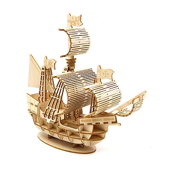TEAM GREEN® 木質3D拼圖-帆船