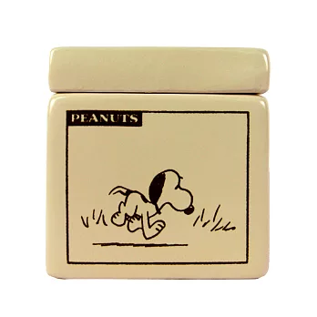 Snoopy方形收藏盒【Hallmark-Peanuts™史奴比 擺飾】