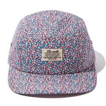 韓國包袋品牌 THE EARTH - LIBERTY CAMP CAP (L.01) 英國LIBERTY布花 五分割帽 (01粉款)