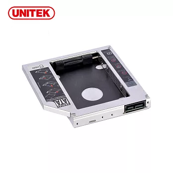 UNITEK 優越者2.5吋硬碟轉接架9.5mm
