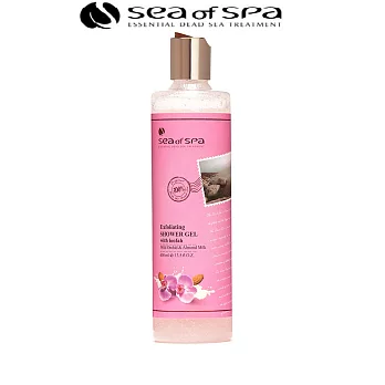 Sea of Spa 野蘭花杏仁去角質沐浴露