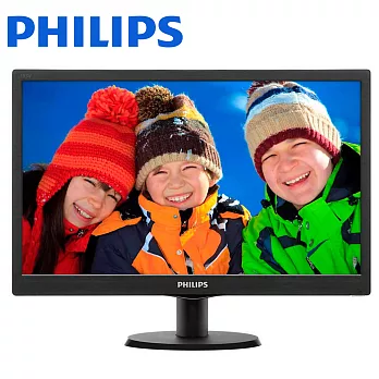 PHILIPS 223V5LHSB2 22型LED寬螢幕顯示器無