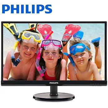 PHILIPS 226V6QSB6 21.5吋 IPS寬螢幕顯示器無