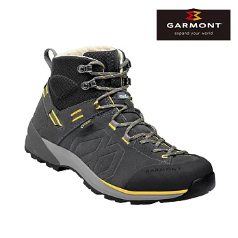 GARMONT 男款 Gore-Tex中筒郊山健走鞋Santiago GTX 481240/212 深灰 / 登山健行鞋、GoreTex、防水、黃金大底UK7深灰