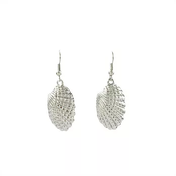 Snatch 小一倍的小貽貝耳環 - 銀 / Little Mussel Earrings - Silver