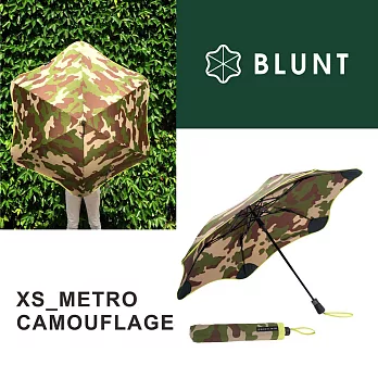 BLUNT XS_METRO CAMO 迷彩圖騰-折傘(糖果黃)
