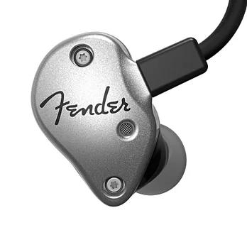 Fender FXA5  IEM 美國製 入耳式監聽級耳機銀色
