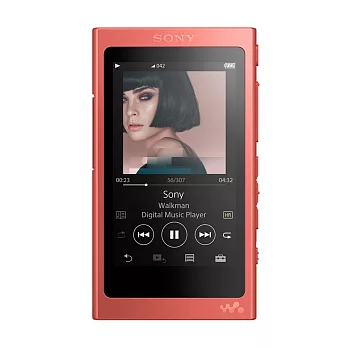SONY NW-A45 紅色 台灣公司貨 16G 音樂播放器 Walkman 數位隨身聽紅色