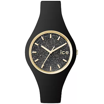 【Ice-Watch】璀璨系列 光彩晶鑽手錶 S (黑 IW001349)