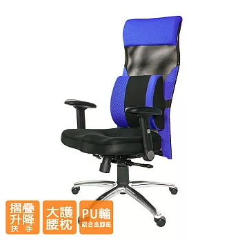 GXG 高背美臀 電腦椅 (摺疊扶手/大腰枕) 型號171LUA1 請備註顏色