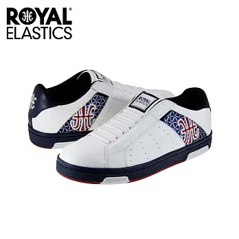 【Royal Elastics】男-Icon Alpha 休閒鞋-白/藍(02073-051)US8白/藍